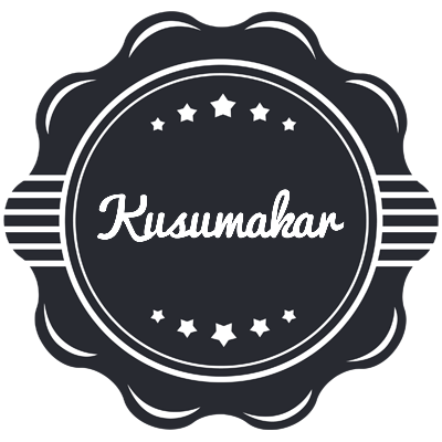 Kusumakar badge logo