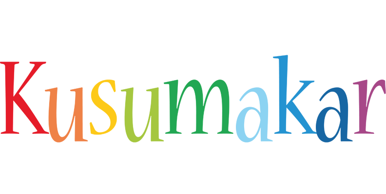 Kusumakar birthday logo