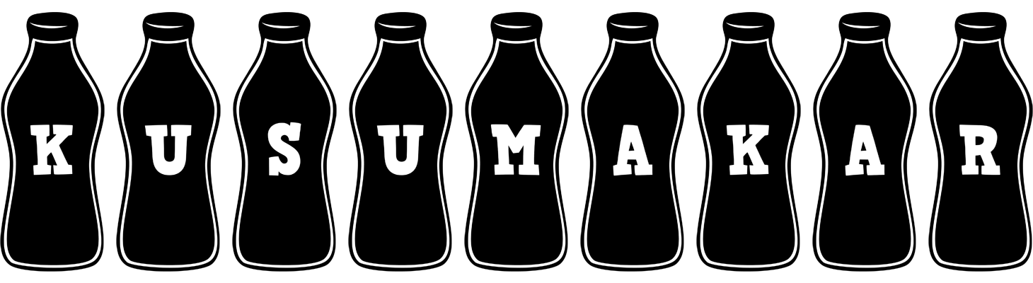 Kusumakar bottle logo