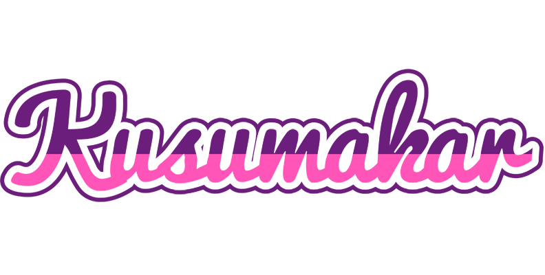 Kusumakar cheerful logo