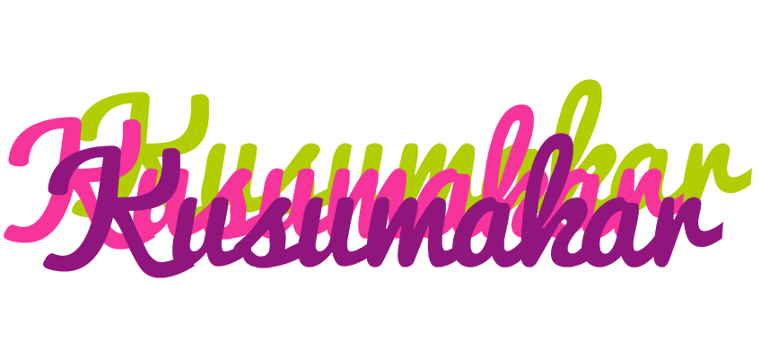 Kusumakar flowers logo