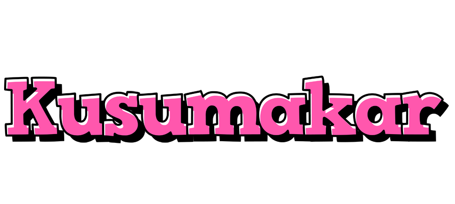 Kusumakar girlish logo