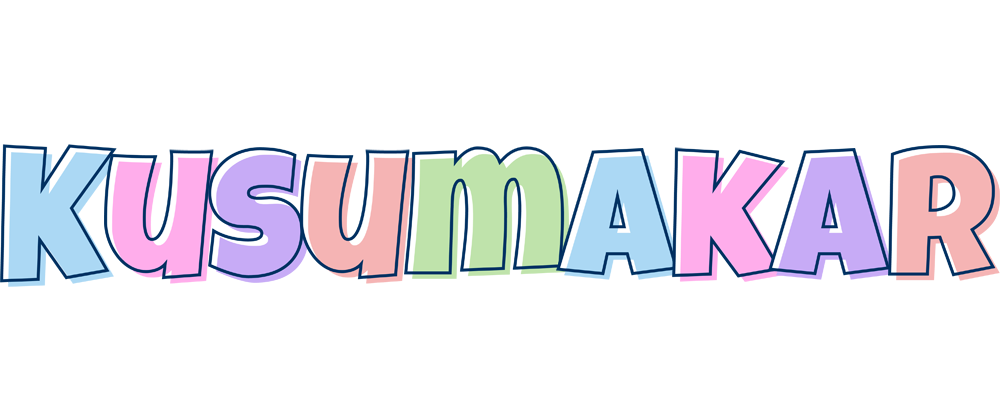 Kusumakar pastel logo