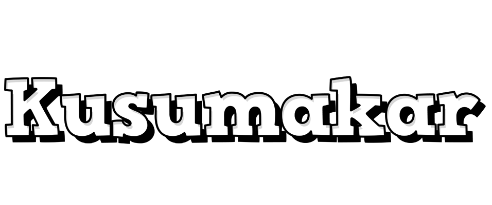 Kusumakar snowing logo