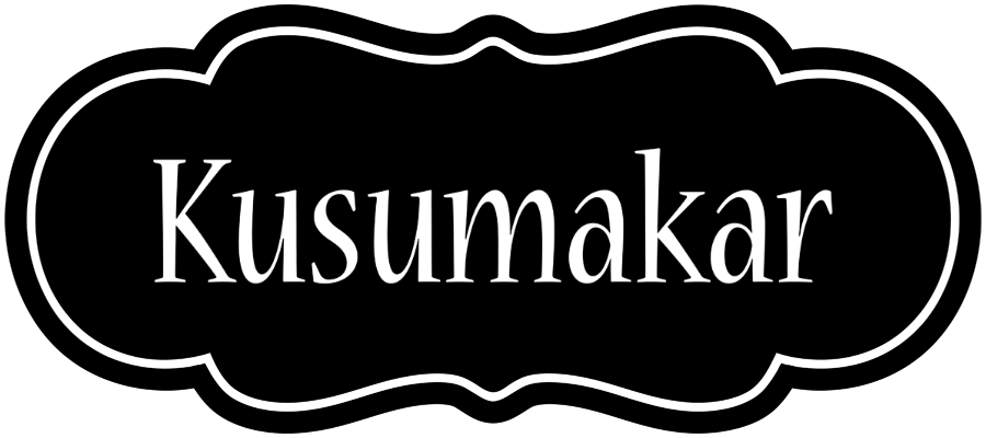Kusumakar welcome logo