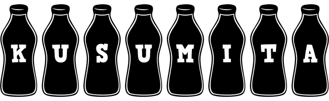 Kusumita bottle logo