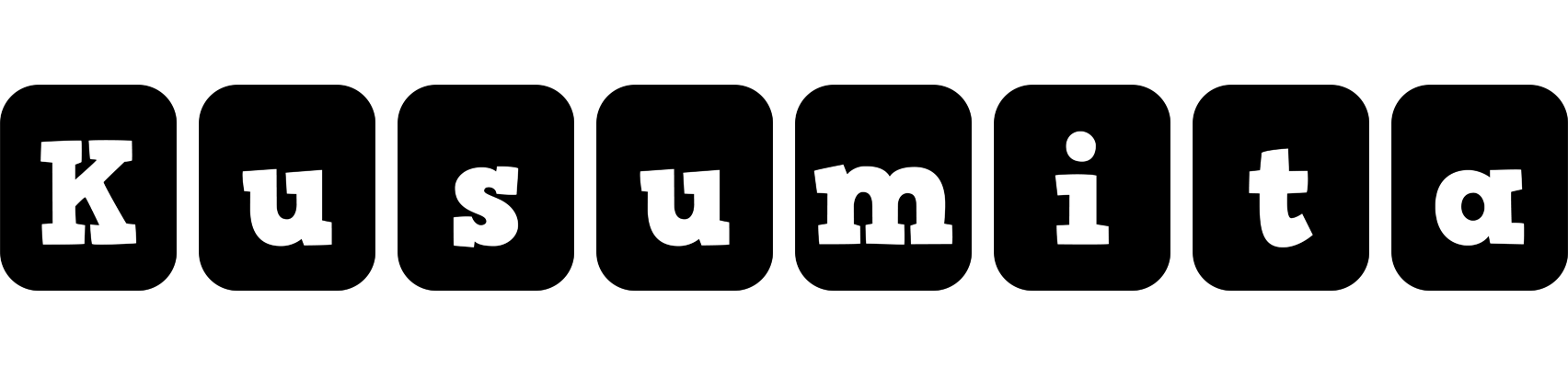 Kusumita box logo