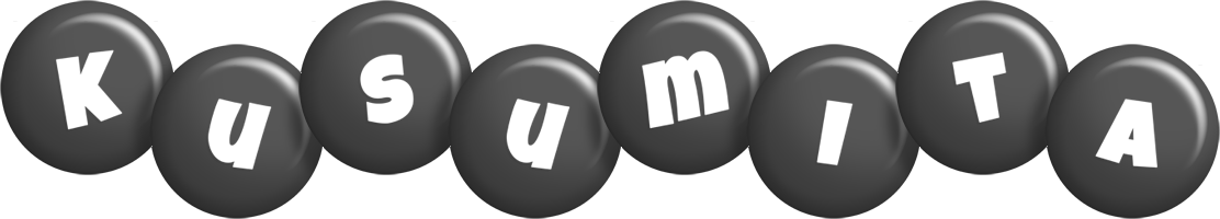Kusumita candy-black logo
