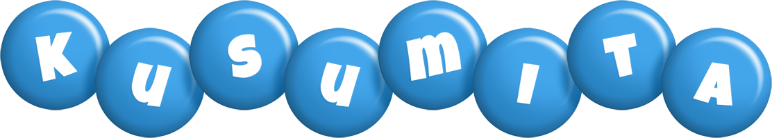 Kusumita candy-blue logo