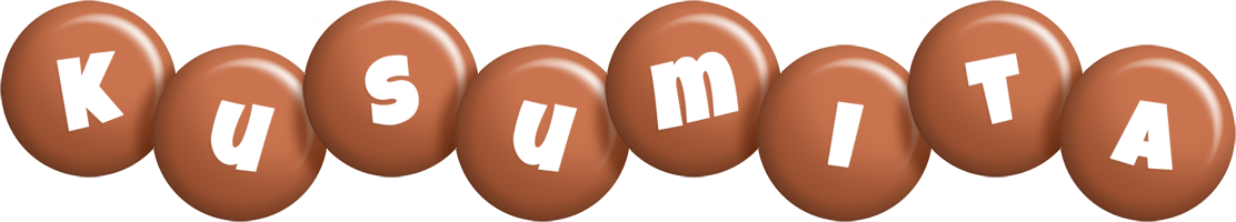 Kusumita candy-brown logo