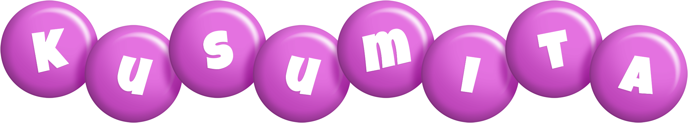 Kusumita candy-purple logo