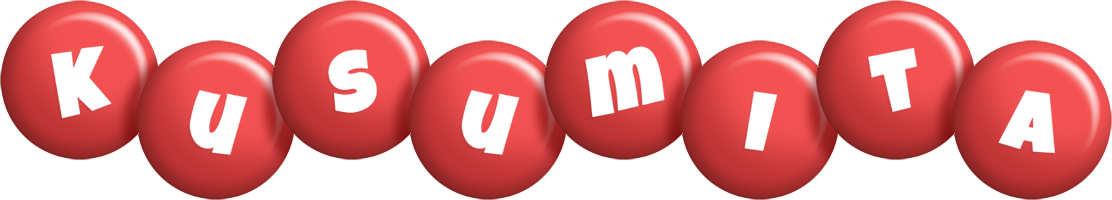 Kusumita candy-red logo