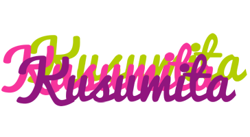 Kusumita flowers logo