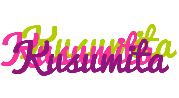 Kusumita flowers logo