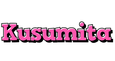 Kusumita girlish logo
