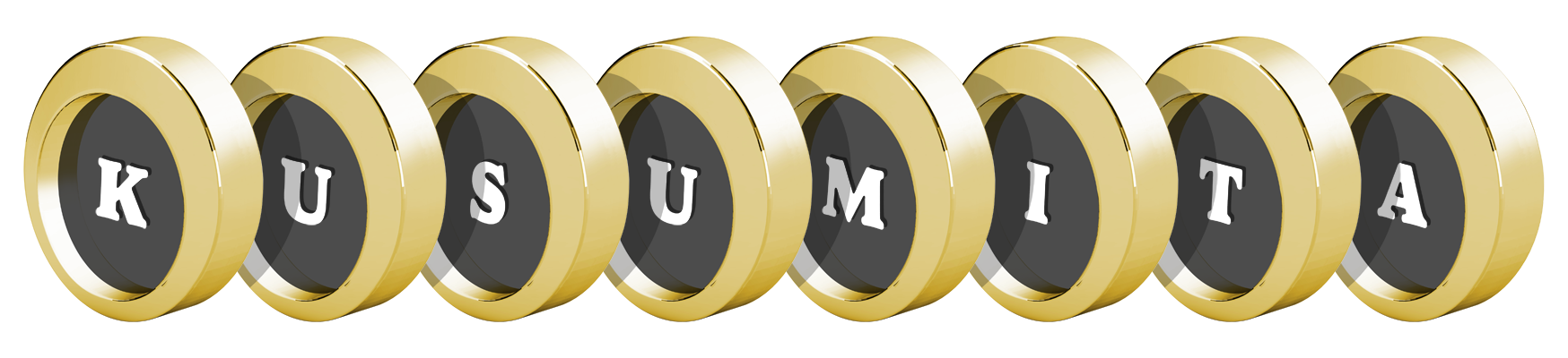 Kusumita gold logo