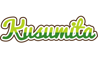 Kusumita golfing logo