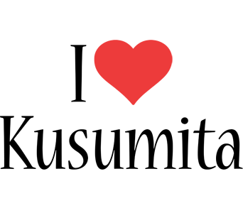 Kusumita i-love logo