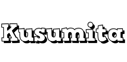 Kusumita snowing logo