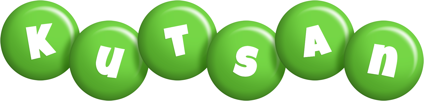 Kutsan candy-green logo