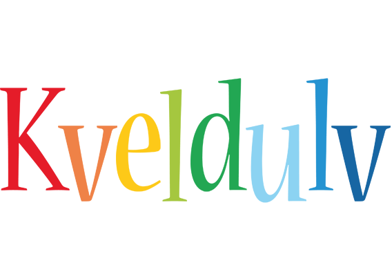 Kveldulv birthday logo