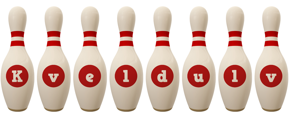 Kveldulv bowling-pin logo