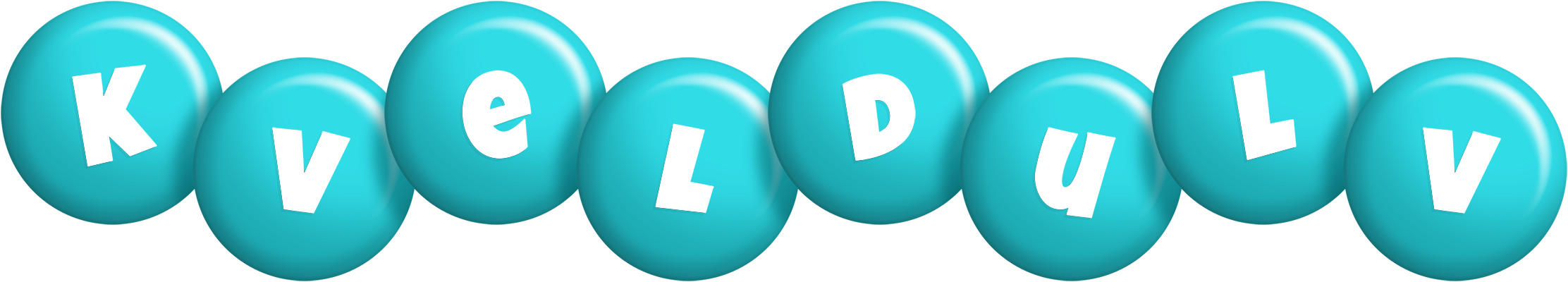 Kveldulv candy-azur logo