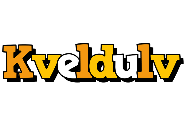 Kveldulv cartoon logo