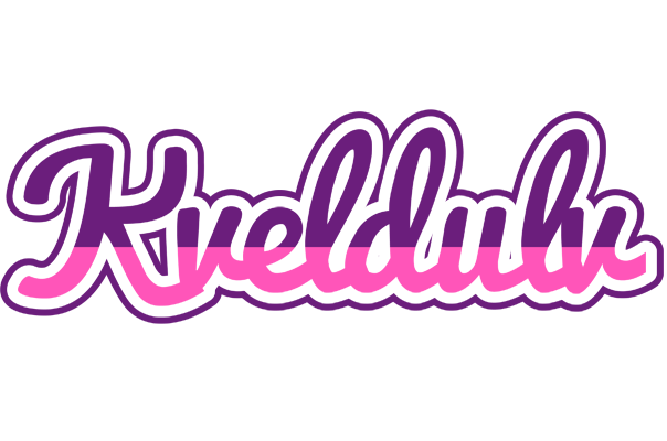 Kveldulv cheerful logo
