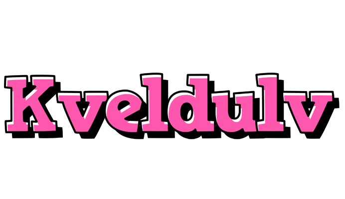 Kveldulv girlish logo