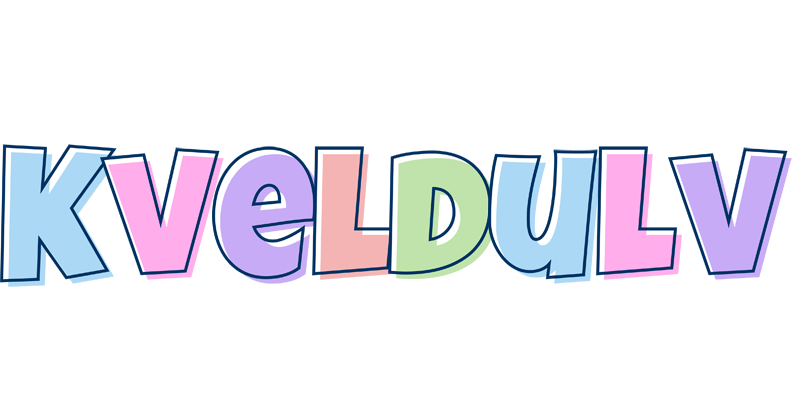 Kveldulv pastel logo
