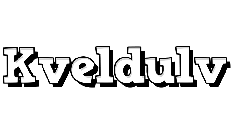 Kveldulv snowing logo