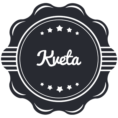 Kveta badge logo