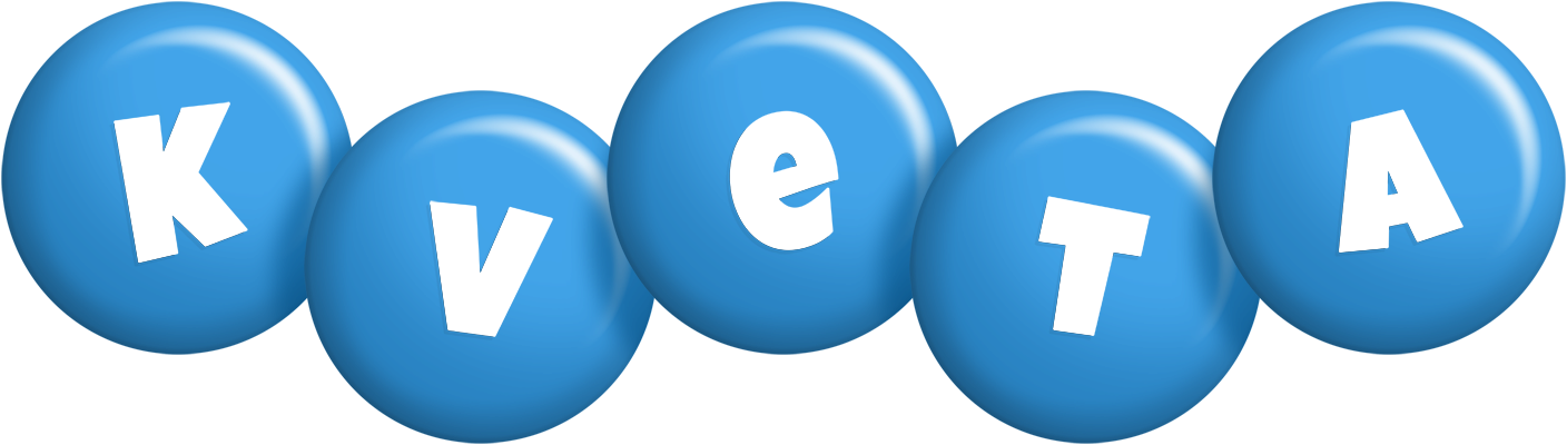 Kveta candy-blue logo