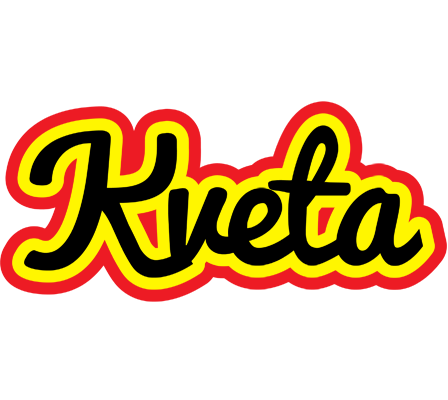 Kveta flaming logo