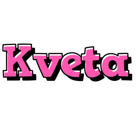 Kveta girlish logo