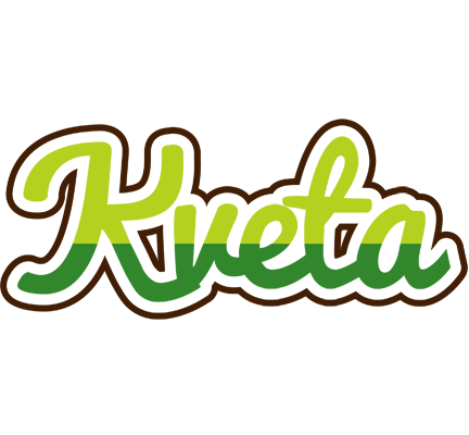 Kveta golfing logo