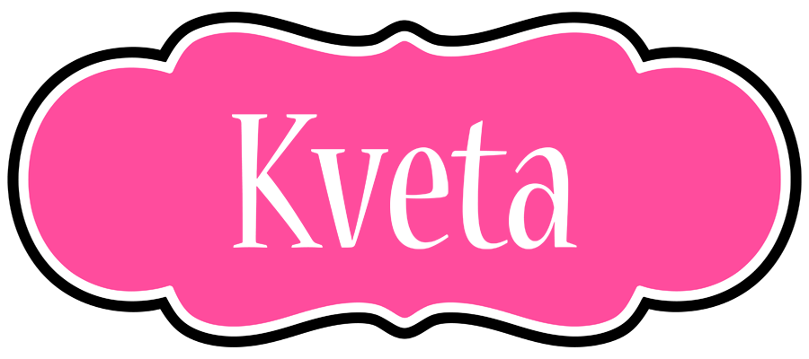 Kveta invitation logo
