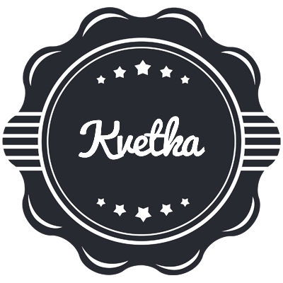 Kvetka badge logo