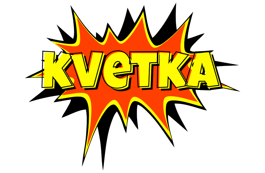 Kvetka bazinga logo