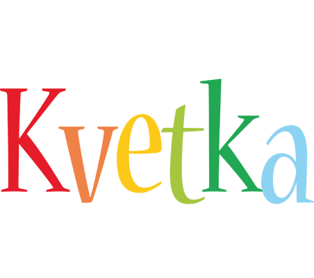 Kvetka birthday logo