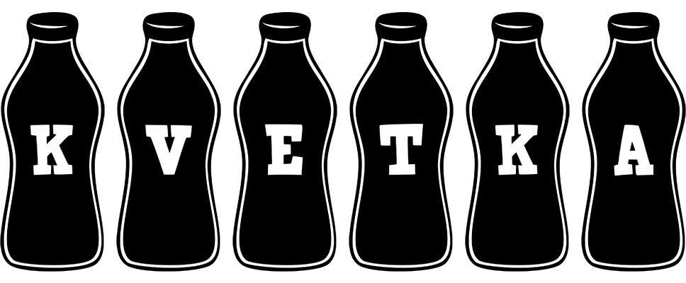 Kvetka bottle logo