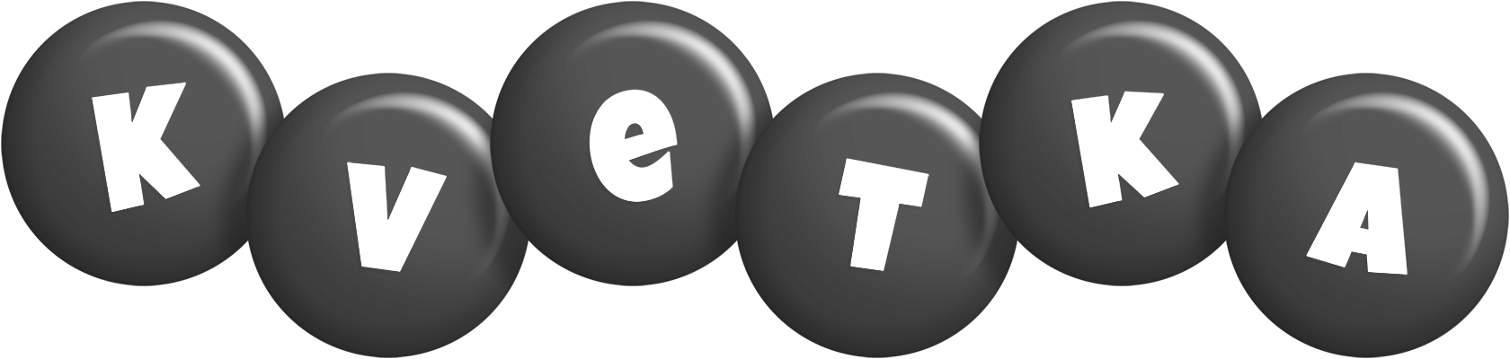 Kvetka candy-black logo