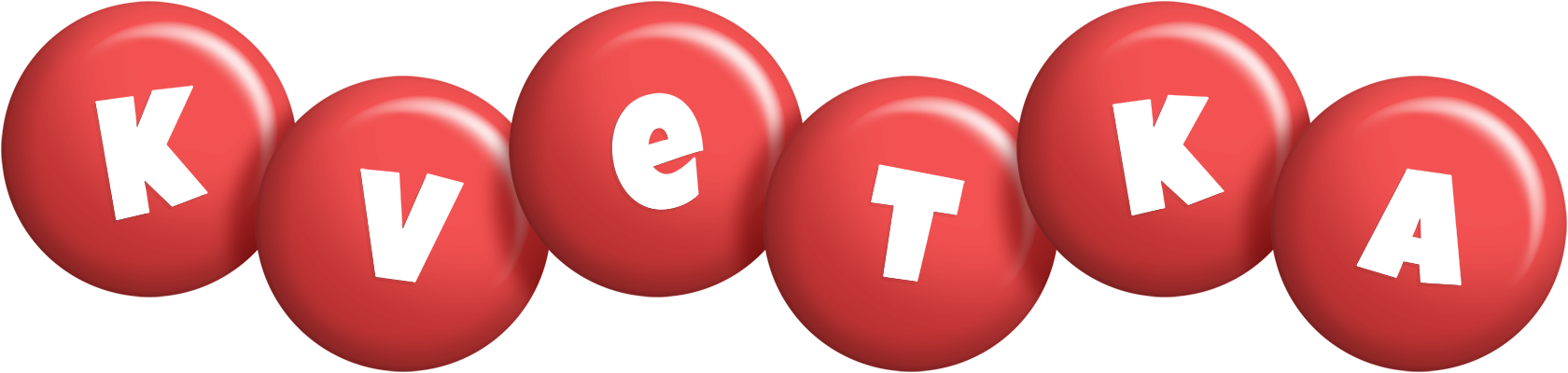 Kvetka candy-red logo