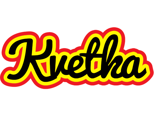 Kvetka flaming logo