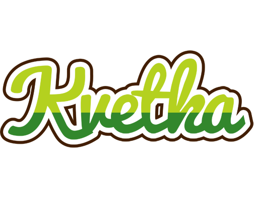 Kvetka golfing logo