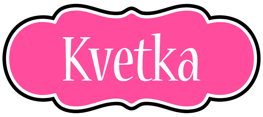 Kvetka invitation logo