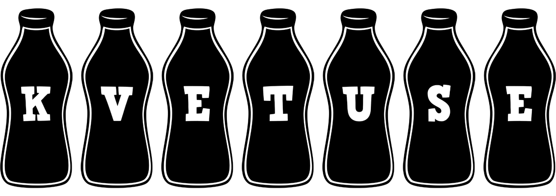 Kvetuse bottle logo
