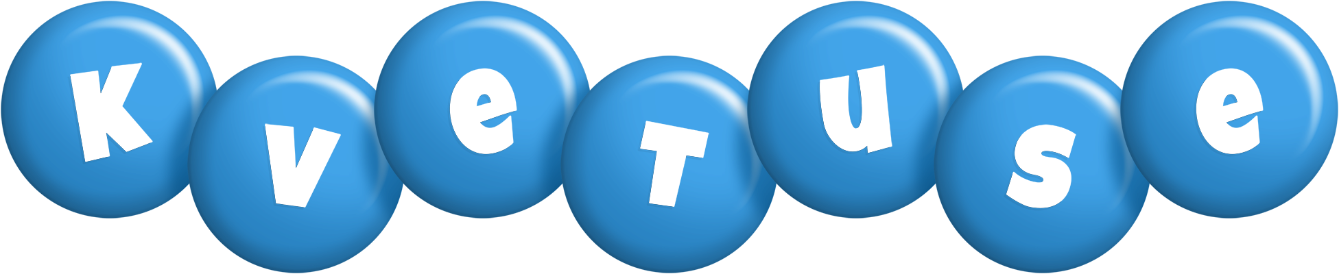 Kvetuse candy-blue logo