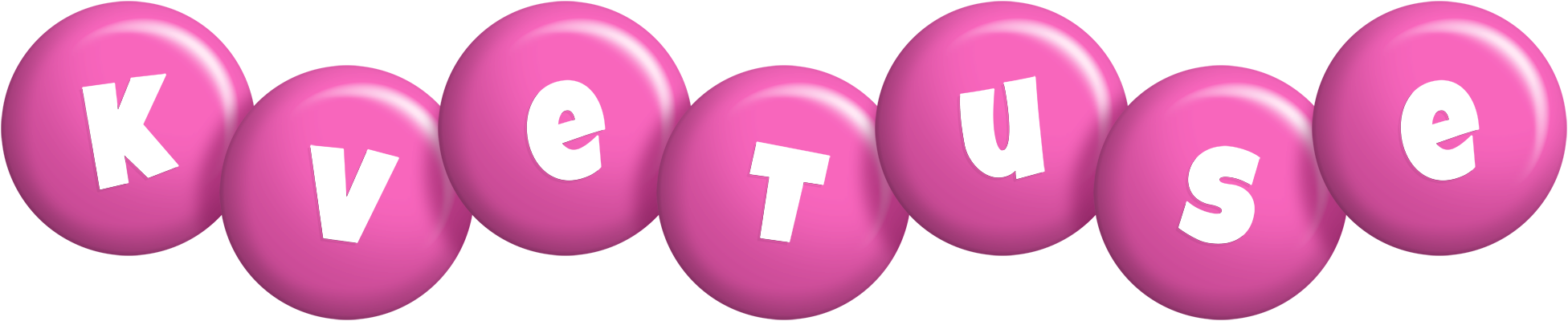 Kvetuse candy-pink logo